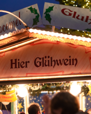 Herfstbar met Glühwein, cocktails en snack