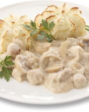 Dolle dinsdagavond in DC Nobele Donk :  Vol-au- vent met puree