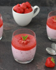 Smul aardbeibavarois