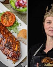 Country & Western Party:  ribbetjes à volonté