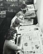 Gazetteklap op Het Hoogland