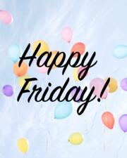 Happy Friday Magic toast