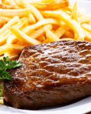 Biefstuk met frieten