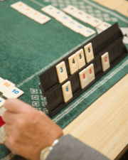 Rummicub met de kinderen van 'De Waterval'