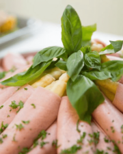 Koude schotel met hesp en asperges 2/6