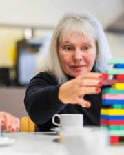 Spel 4 op een rij Op afdeling Het Hoogland