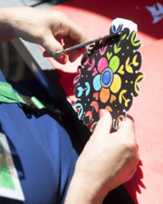 Hobby met Connie - T-shirt met textielverf