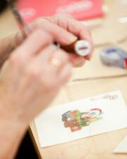 Hobby met Connie - Kaartjes in pergamano