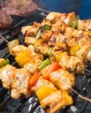Grieks feest met BBQ