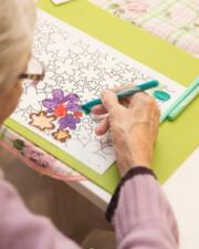 Hobby: mandala kleuren