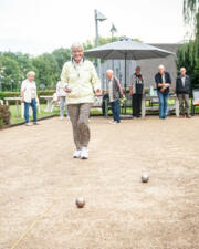 Petanquewedstrijd met smul