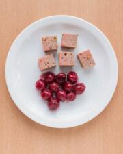Frikadellenkoek met krieken