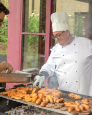 Barbecue met dj Paul Van Dessel