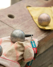 Petanque of sjoelen