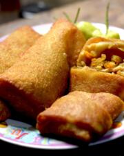 Dorstige Donderdag: mini loempia