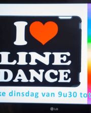 Dansnamiddag met onze line dancers en dj Sasha