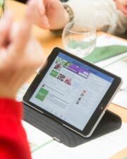 Tabletcafé met Luc